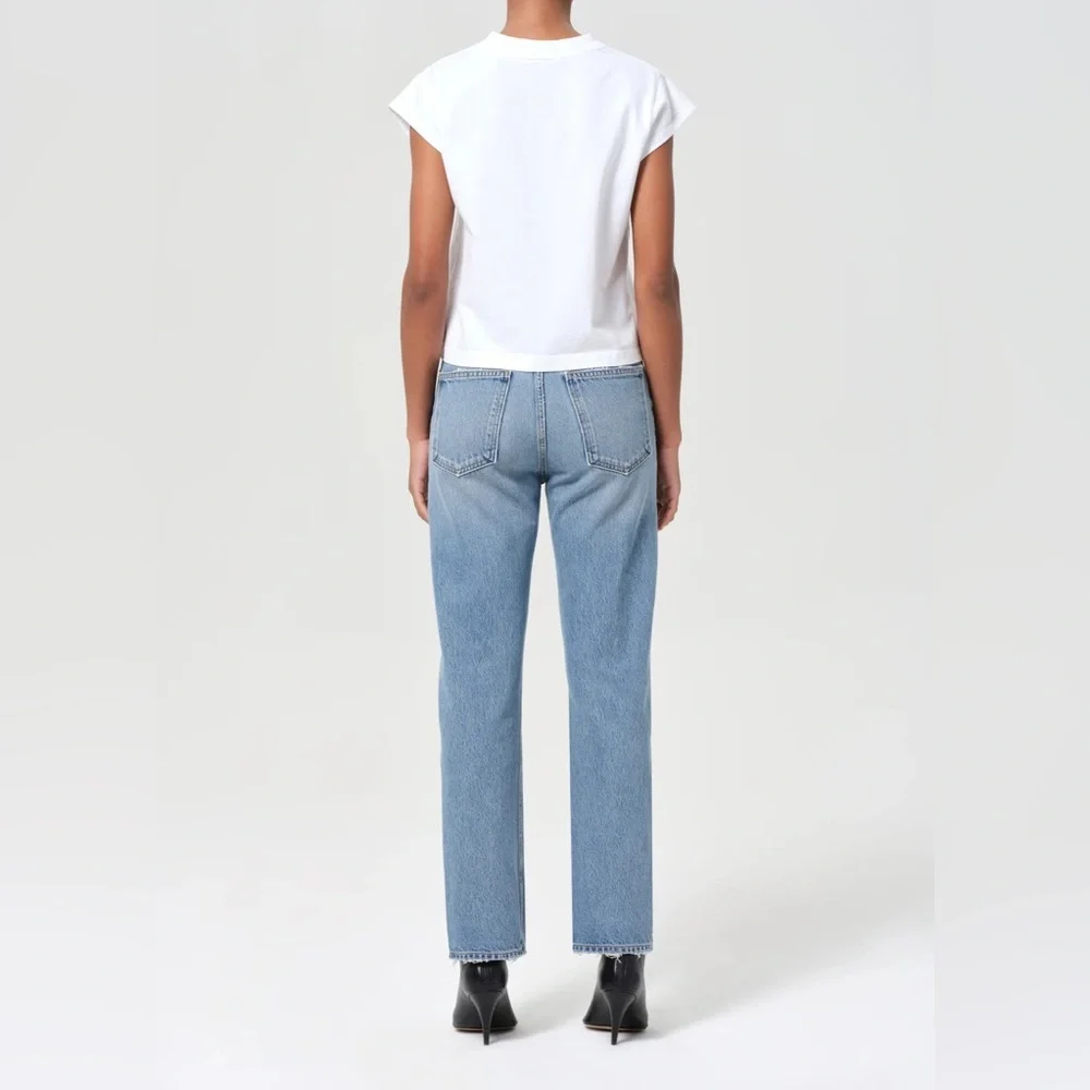 AGOLDE 90'S PINCH WAIST HIGH RISE STRAIGHT IN STAGE